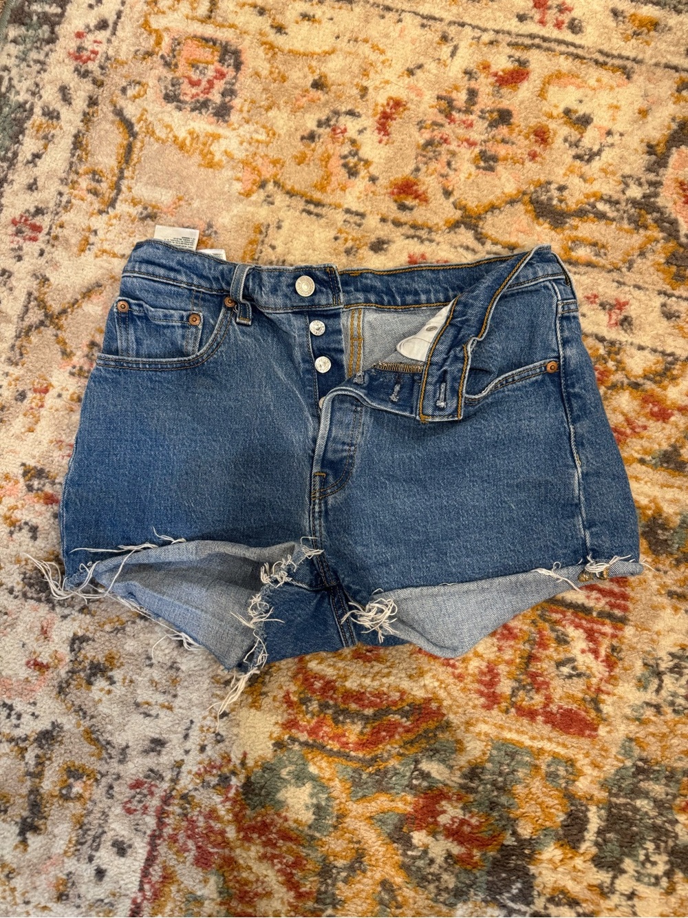 Levi’s Denim Button-fly Cutoff Women's Shorts